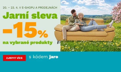 Jarní sleva 15 % 20-23-4-2026