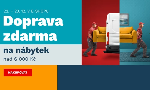 DOPRAVA ZDARMA nad 6000,- 22-23-12-2025