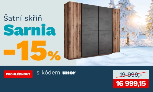 Tip z nabídky SARNIA únorová sleva