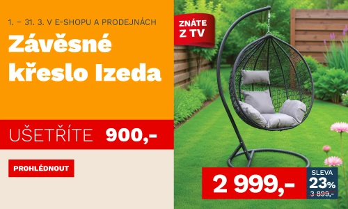 Závěsné křeslo IZEDA 1-31-3-2026