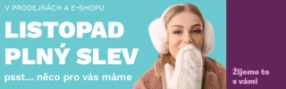 Listopad plný slev je tady!