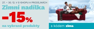 Zimní nadílka -15 % na vybrané produkty