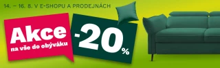 -20 % NA VŠE DO OBÝVÁKU