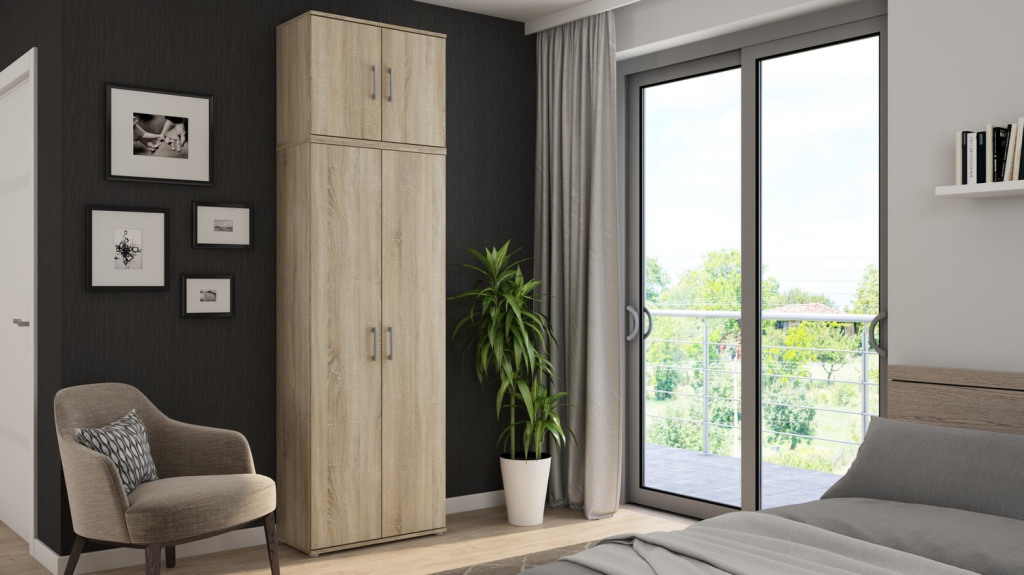 Skříňový nástavec Nitro 70 cm, dub sonoma | ASKO - NÁBYTEK