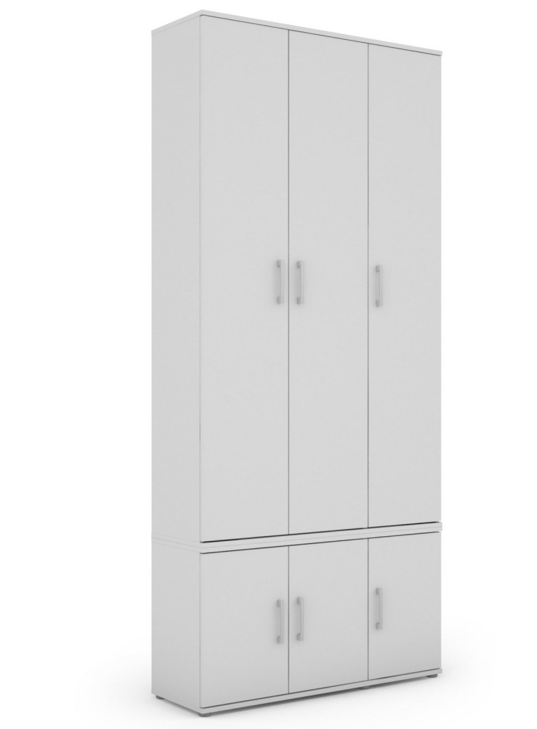 Skříňový nástavec Nitro 105 cm, bílý | ASKO - NÁBYTEK