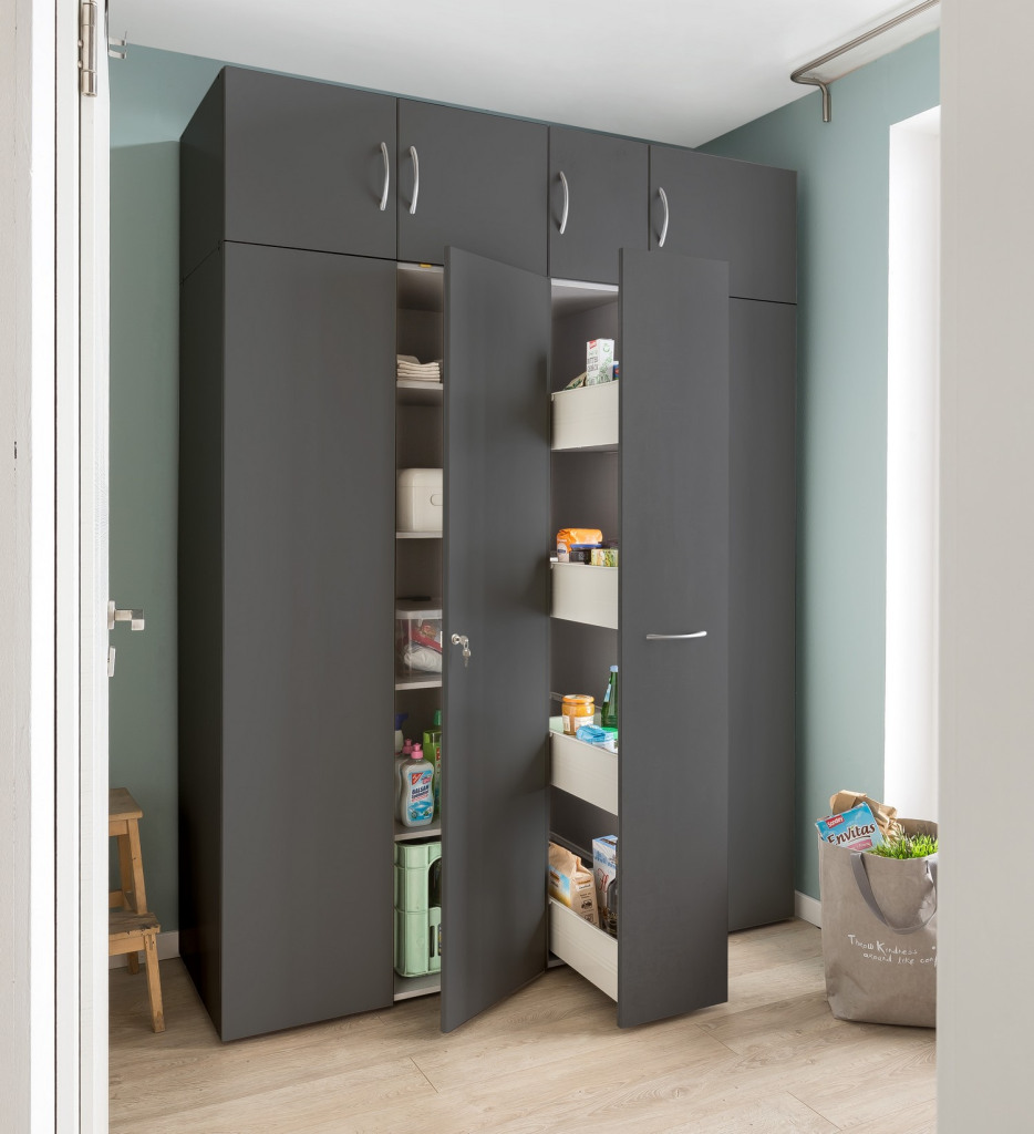 Skříňový nástavec Multiraum, 30 cm, grafit | ASKO - NÁBYTEK