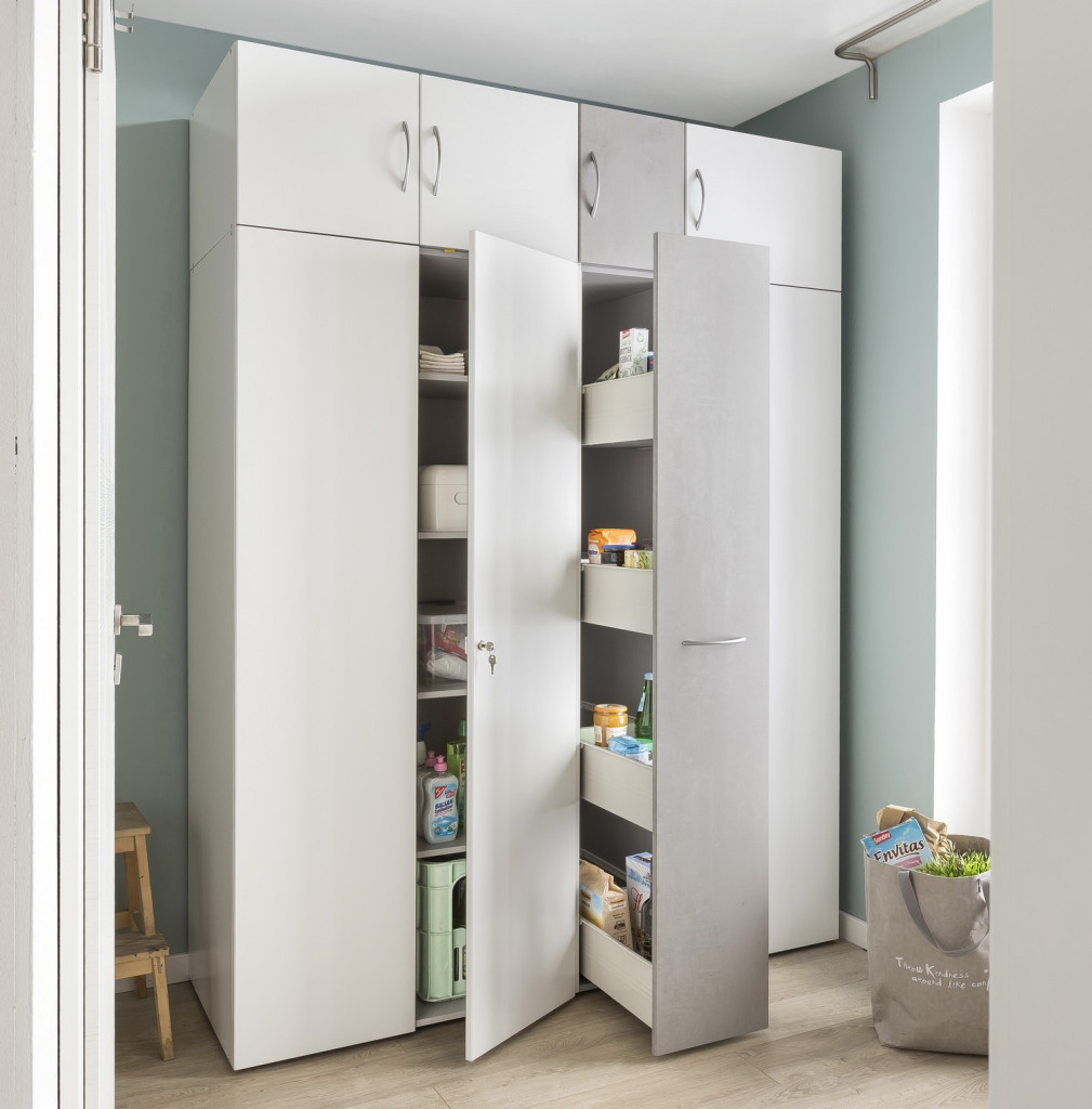 Skříňový nástavec Multiraum, 50 cm, bílý | ASKO - NÁBYTEK