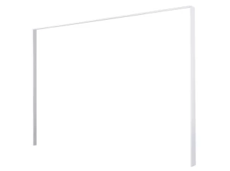 Paspartový rám k šatní skříni Diver, bílý