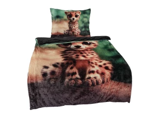 Dětské povlečení Cashmere Touch, motiv leopard