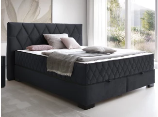 Postel Reve 180x200 cm, tmavě šedá látka