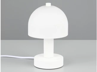 Stolní lampa Glenn, bílá