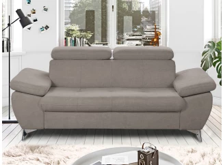 Dvojsedák Gisele, béžová taupe látka