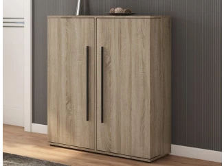 Dvojitý botník Smart, dub sonoma