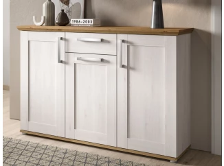 Komoda se zásuvkou Verona, 137 cm, modřín/dub artisan