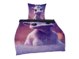 Dětské povlečení Cashmere Touch, motiv jednorožec