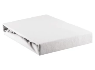 Prostěradlo Lycra 90x200 cm, světle šedé