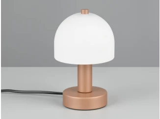 Stolní lampa Glenn, coffee