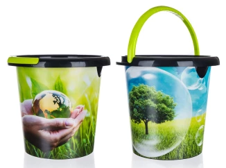 Kbelík Eco 10 l, mix dekorů