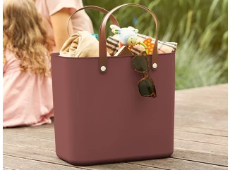 Nákupní taška Albula 25 l, červenohnědá