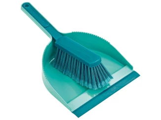 Smetáček s lopatkou Leifheit Classic, tyrkysový
