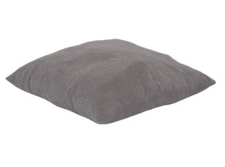 Dekorační/sedací polštář Piano 58x58 cm, stříbrný