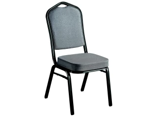 Jídelní židle Jazz, středně šedá látka