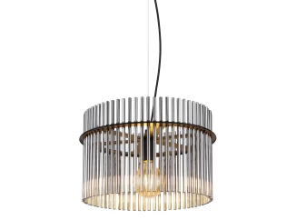 Lustr Gorley 40 cm, skleněné tyčinky