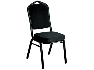 Jídelní židle Jazz, černá látka