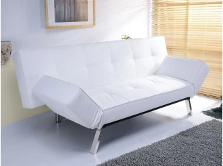 Pohovka Berlin, bílá ekokůže