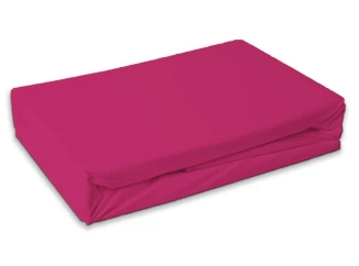 Froté prostěradlo 90x200 cm, růžové