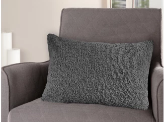 Dekorační polštář Rabbit Teddy 50x70 cm, antracitový