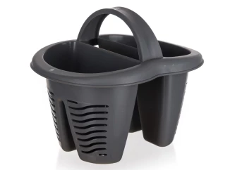 Odkapávač na příbory myKitchen, antracit