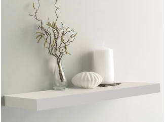 Police na zeď Shelvy 60 cm, bílá