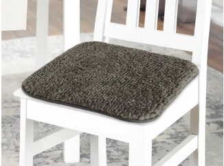 Podsedák na židle Rabbit Teddy 38x38 cm, antracitový