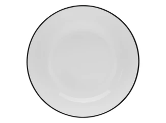 Hluboký talíř Luna Black Line 20 cm, bílý