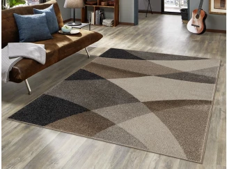 Koberec Thales 160x220 cm, béžová abstrakce