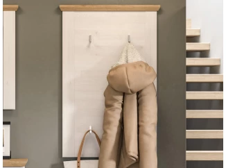 Nástěnný šatní panel Verona, modřín/dub artisan