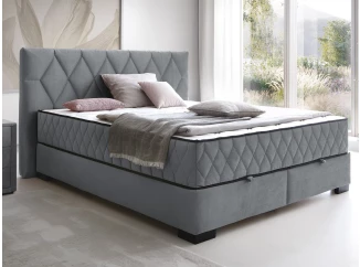 Postel Reve 160x200 cm, holubí šedá látka