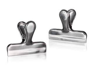 Sada klipsů na sáčky (2 ks) Akcent, nerez