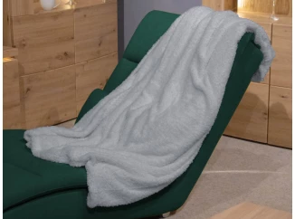 Deka Kuschelteddy 150x200 cm, stříbrná