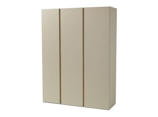 Šatní skříň Lucky, 145 cm, eukalyptově zelená/baltský dub