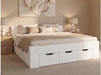 Postel Astral 180x200 cm, bílá