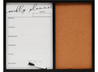 Magnetická tabule s fixou 52x42x2,5 cm