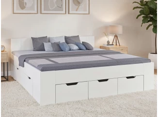 Postel Astral 160x200 cm, bílá