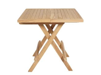 Zahradní konferenční stolek Jakarta 50x50 cm, skládací, teak