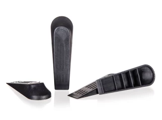 Sada dveřních zarážek 4 ks, černé