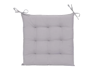 Podsedák na židle Nils 40x40 cm, stříbrný