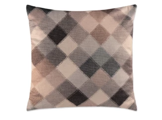 Dekorační polštář Monika 45x45 cm, hnědý
