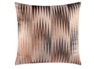 Dekorační polštář Melanie 45x45 cm, hnědý