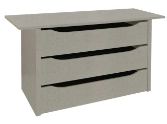 Vnitřní 3-zásuvkový element do šatní skříně šířka 111 cm